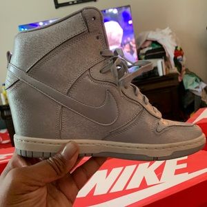 Nike woman’s wedge Dunk sneakers